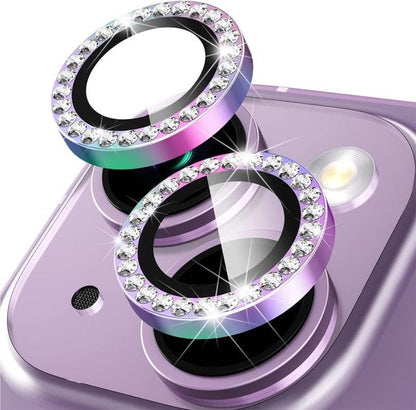 iPhone Camera Protector - Rhinestone Colorful