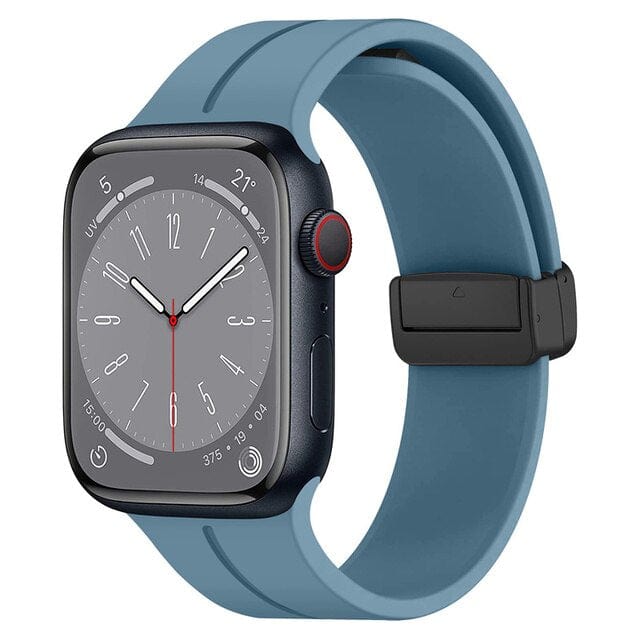 Magnetic Buckle Sports Watch Band - Blue