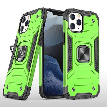 Magnetic Shockproof Phone Case - Green
