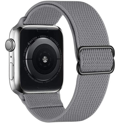 Adjustable Nylon Watch Band - Grey