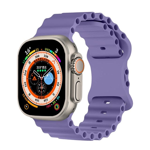Tubular Sports Watch Band - Lavender