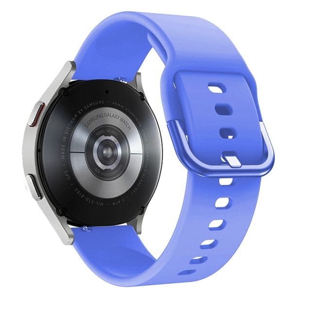 Silicone Sports Watch Band For Samsung - Blue