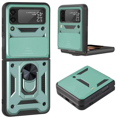 Magnetic Shockproof Case For Samsung Z FLIP - Midnight Green