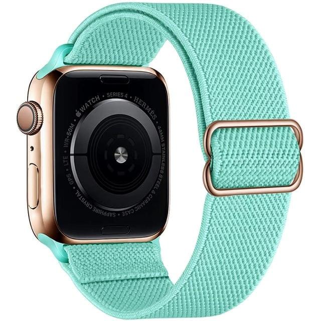 Adjustable Nylon Watch Band - Mint Green