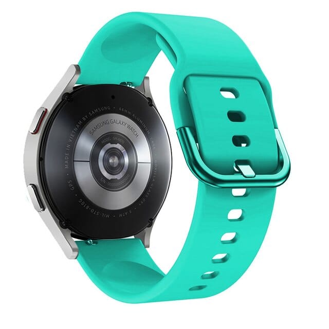 Silicone Sports Watch Band For Samsung - Turquoise