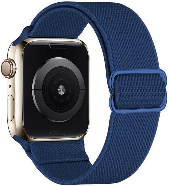Adjustable Nylon Watch Band - Navy Blue
