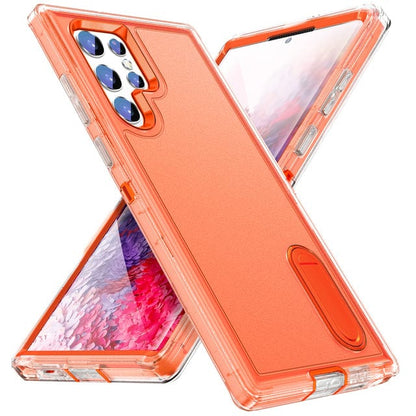 Shockproof Kickstand Case For Samsung Galaxy S - Orange