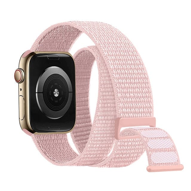 Double Tour Nylon Watch Band - Baby Pink
