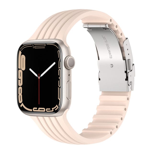 Buckle Sports Watch Band - Pink Sand