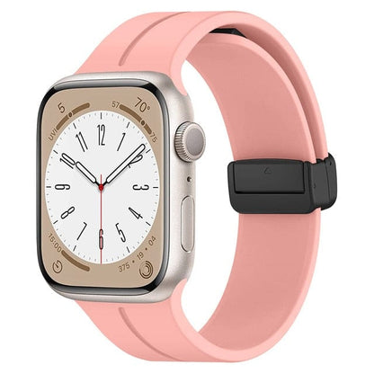 Magnetic Buckle Sports Watch Band - Pink