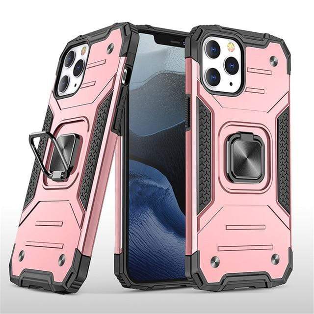 Magnetic Shockproof Phone Case - Pink
