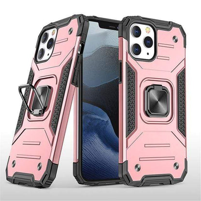 Magnetic Shockproof Phone Case - Pink
