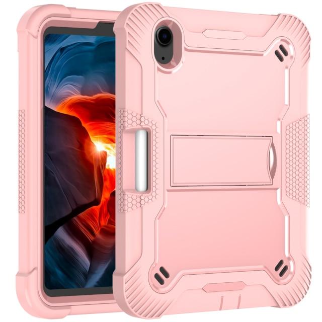 Shockproof Mini Tablet Case With Kickstand - Rose Gold