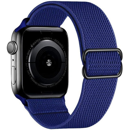 Adjustable Nylon Watch Band - Royal Blue