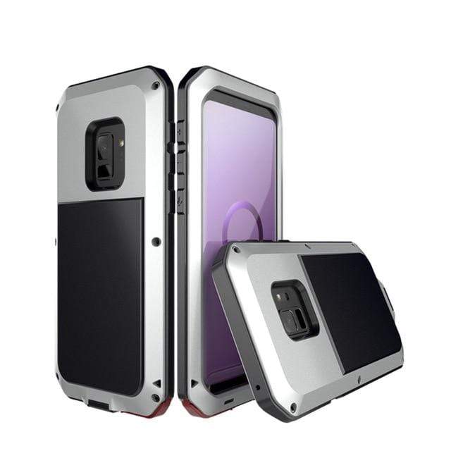 Heavy Duty Case For Samsung Galaxy - Silver