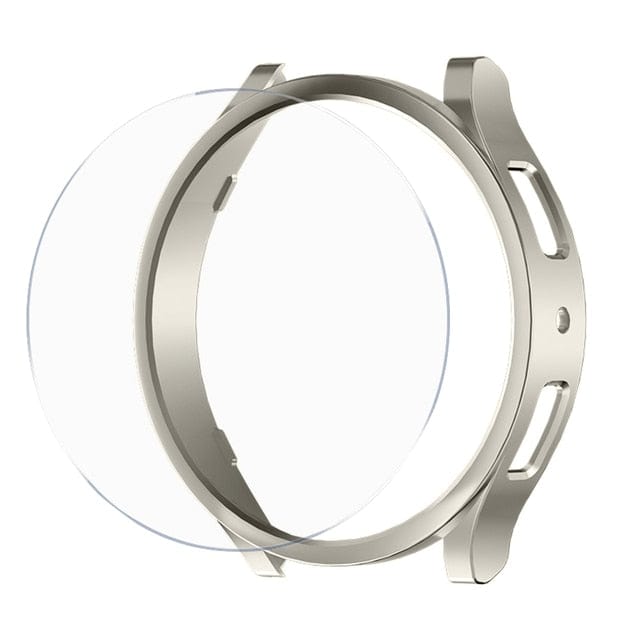 Tempered Glass Watch Case For Samsung - Starlight
