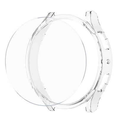 Tempered Glass Watch Case For Samsung - Clear