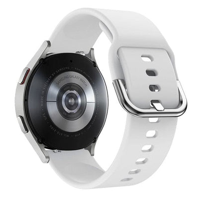 Silicone Sports Watch Band For Samsung - White