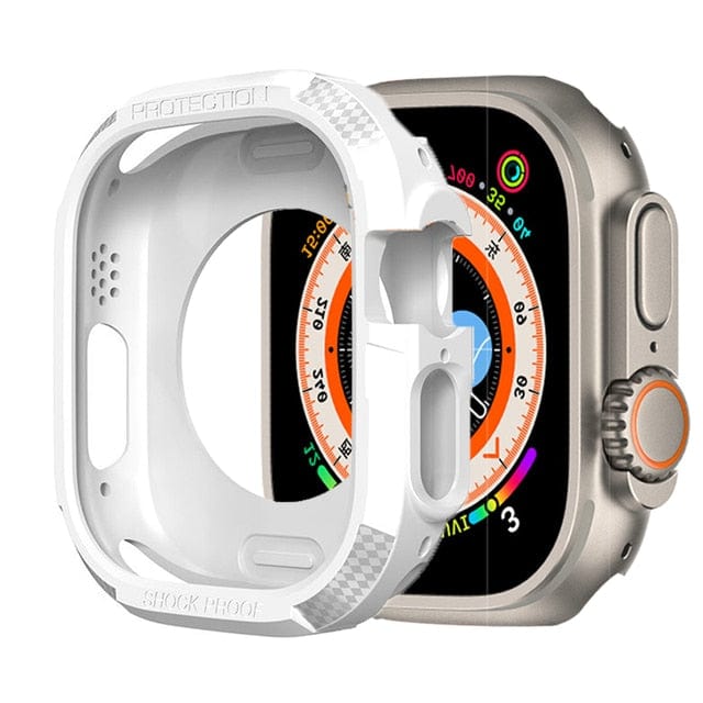 Large Shockproof Watch Bumper - White