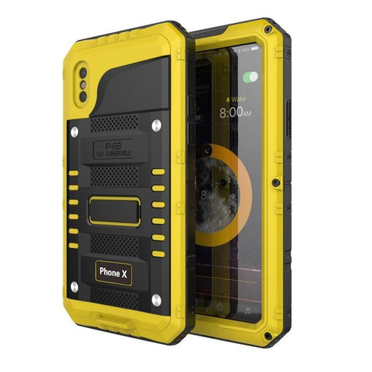 Waterproof Heavy Duty Phone Case - Yellow