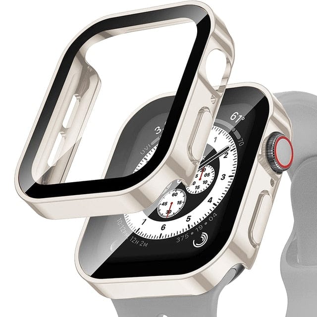 Tempered Glass Scratch Proof Watch Case - Matte Starlight