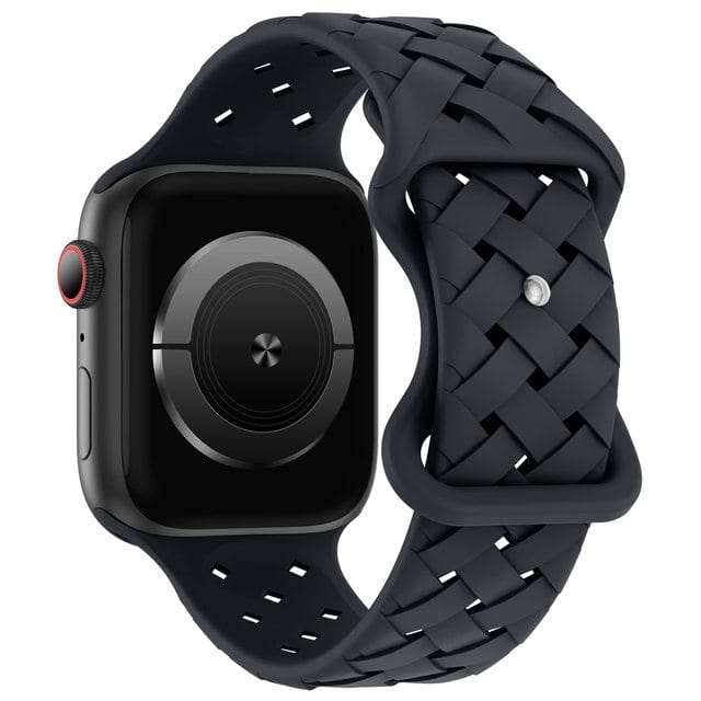 Braided Sports Watch Band - Midnight