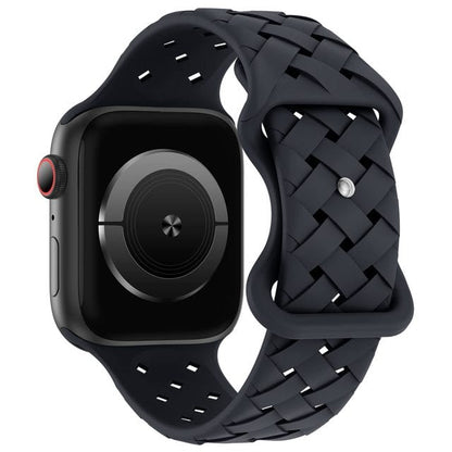 Braided Sports Watch Band - Midnight