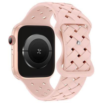 Braided Sports Watch Band - Pink