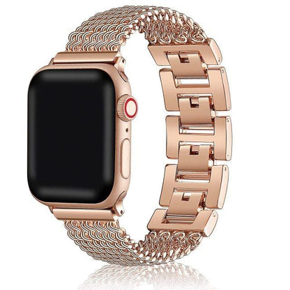 Chain Stainless Steel Watch Band - Rose Gold
