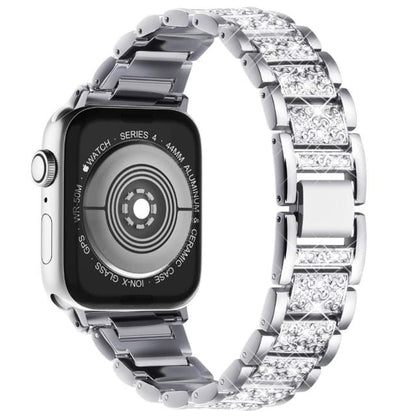 Diamond Watch Band - Silver