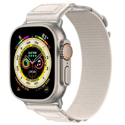 Nylon Alpine Loop Sports Watch Band - Starlight