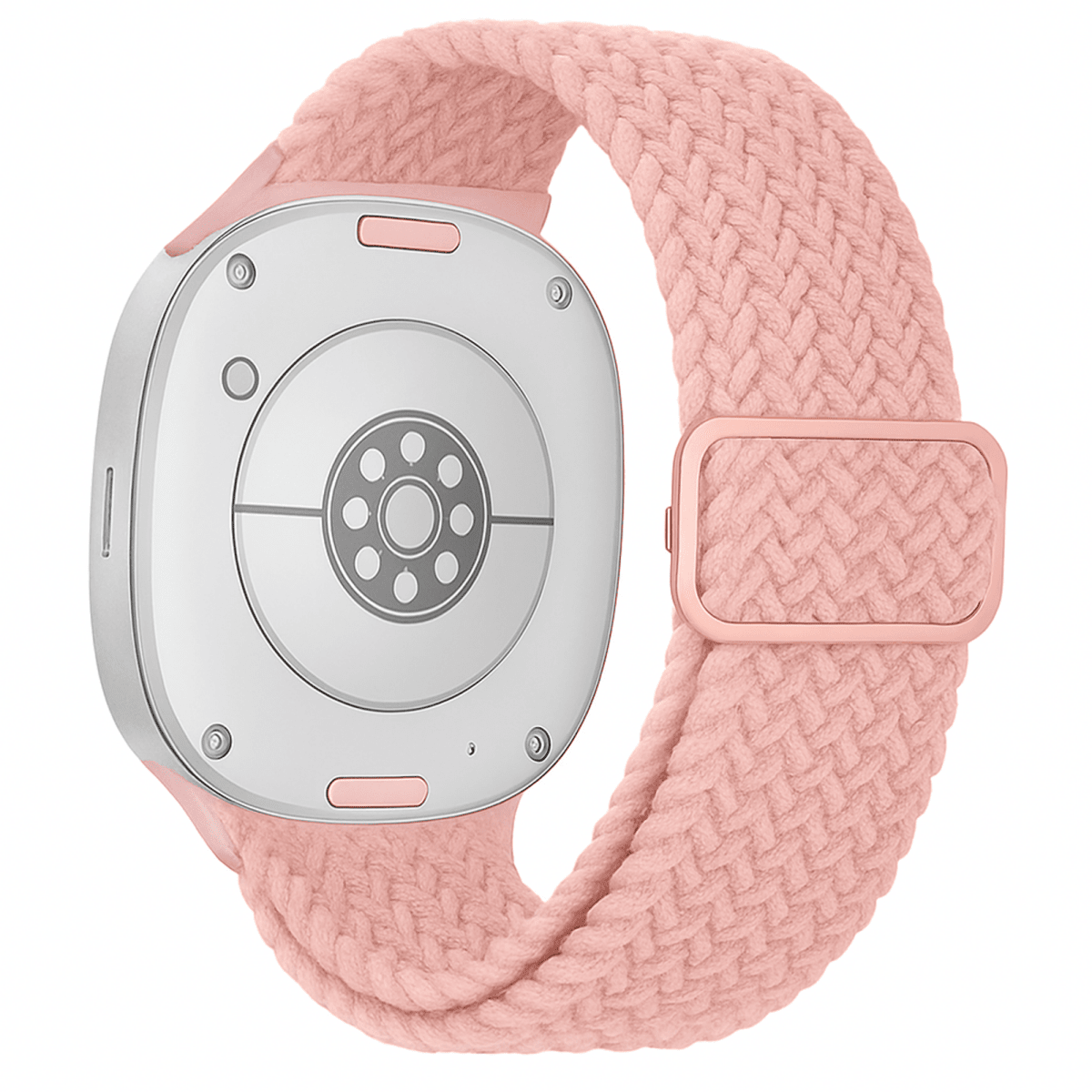 Braided Solo Loop Band For Samsung Watch 8 - Pink Sand