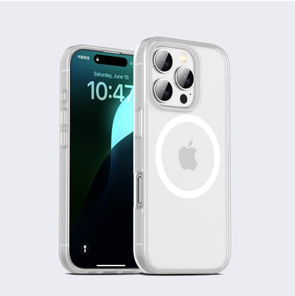 Shockproof Matte Phone Case - White